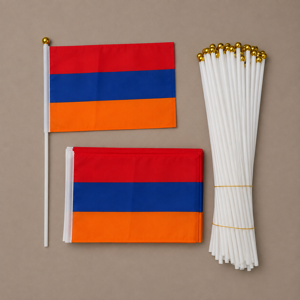 Armenia Waving Hand Flag – 14x21cm