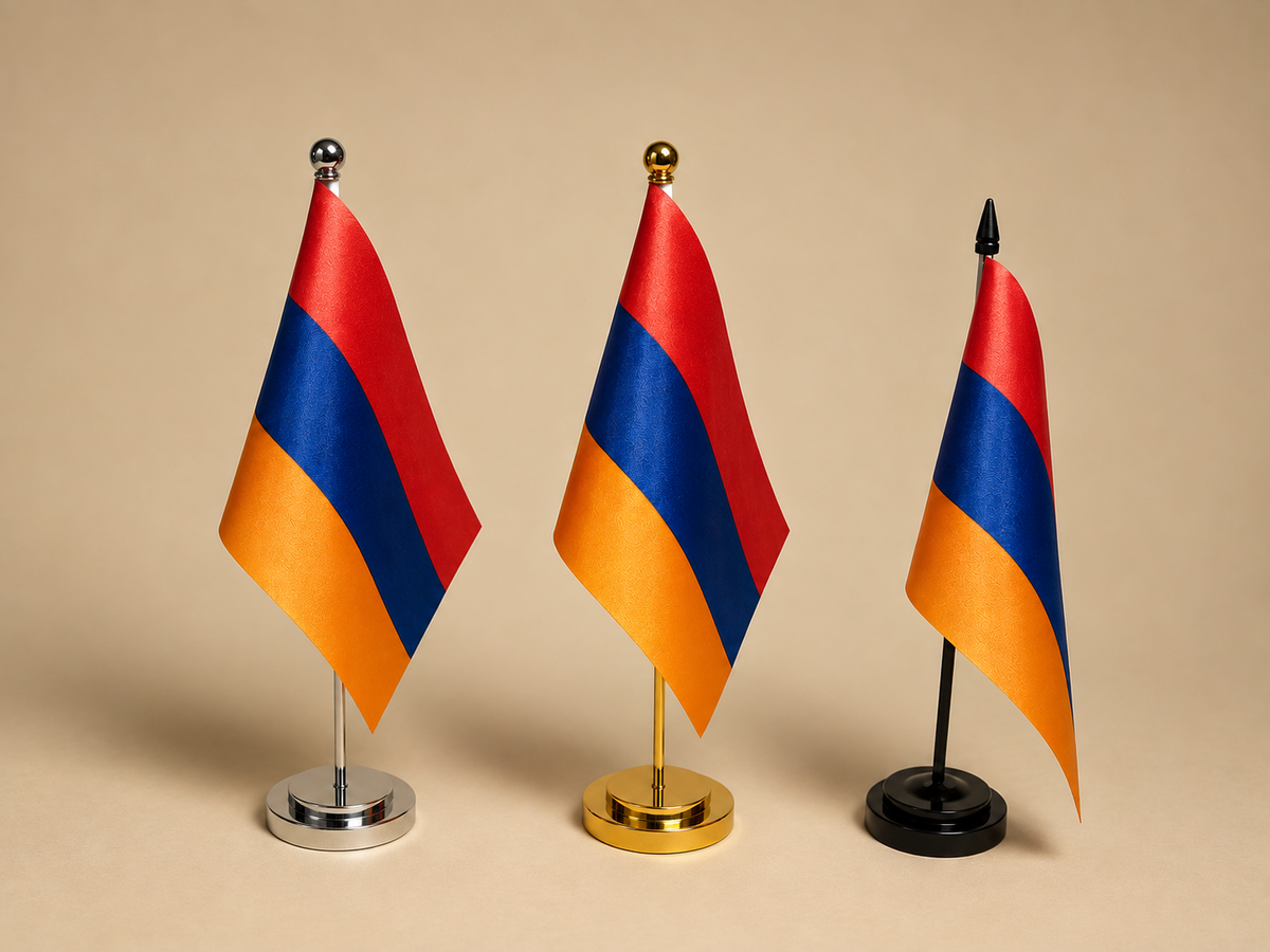 Armenia Mini Flag – Office & Desk Decoration