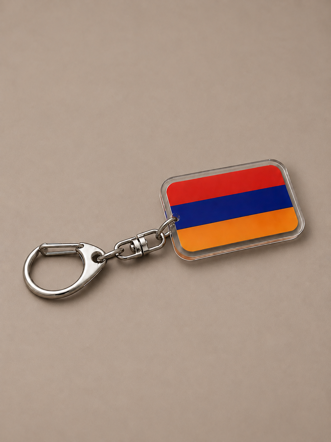 Armenia Acrylic Flag Keychain