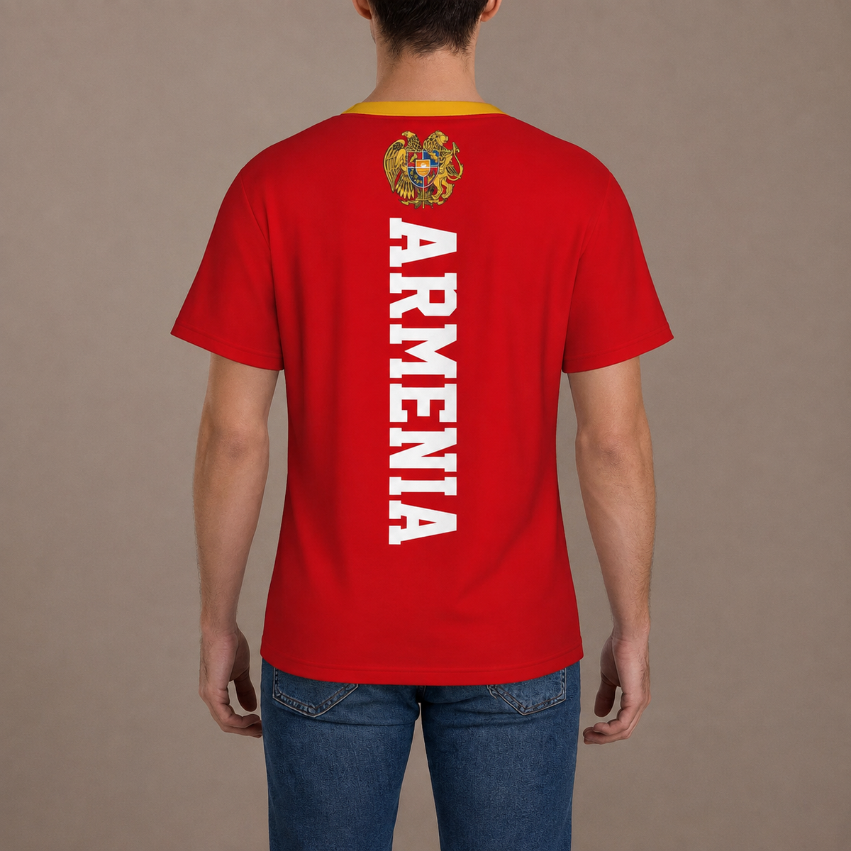 Armenian Flag Sports T-Shirt
