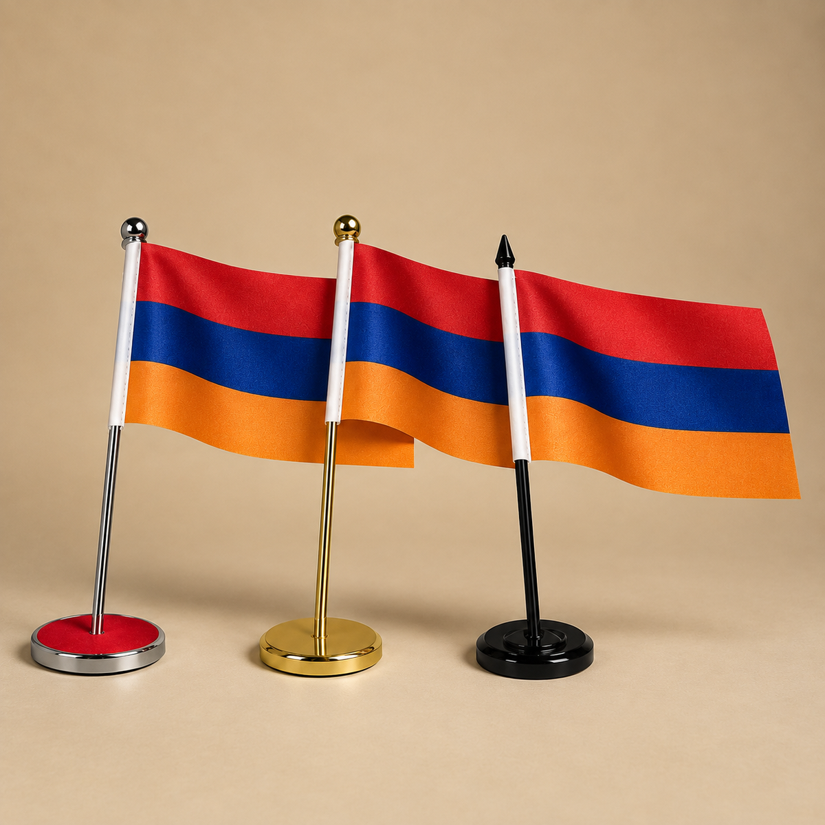Armenia Mini Flag – Office & Desk Decoration